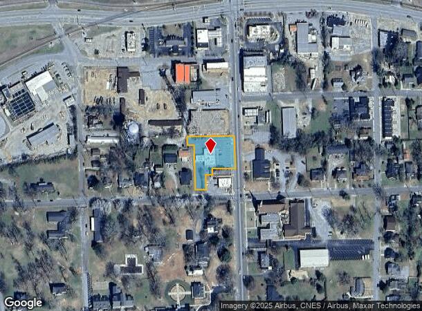 210 S Broad St, Clinton, SC Parcel Map