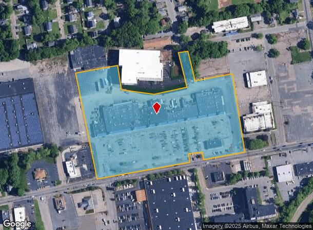  688 Crescent St, Brockton, MA Parcel Map