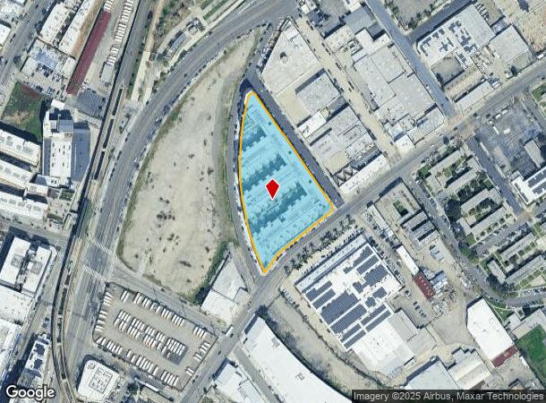  1101 N Main St, Los Angeles, CA Parcel Map