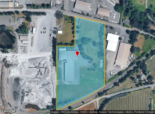 4150 Ne Riverside Dr, Mcminnville, OR Parcel Map