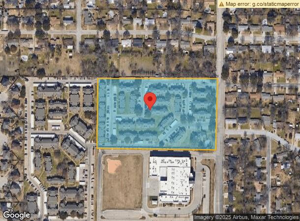  4205 Rufe Snow Dr, North Richland Hills, TX Parcel Map