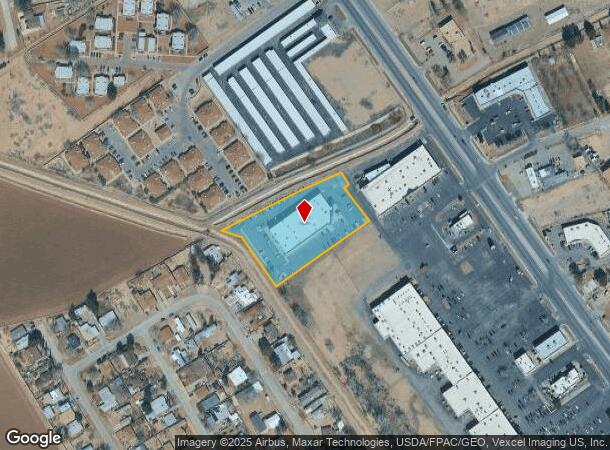 10640 N Loop Dr, Socorro, TX Parcel Map