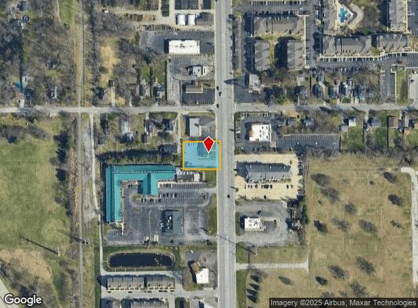  211 S Dixie Way, South Bend, IN Parcel Map
