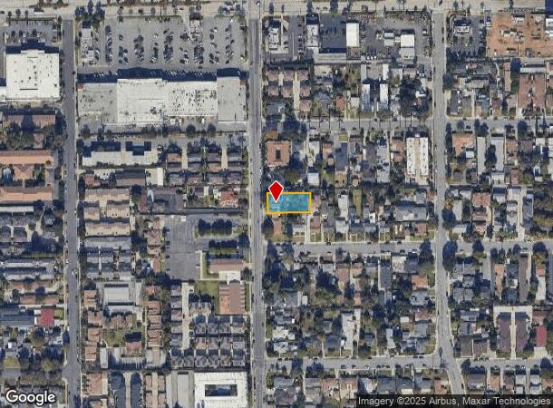  1222 S Magnolia Ave, Monrovia, CA Parcel Map