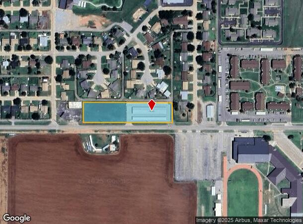 1005 E Ridgecrest Rd, Altus, OK Parcel Map