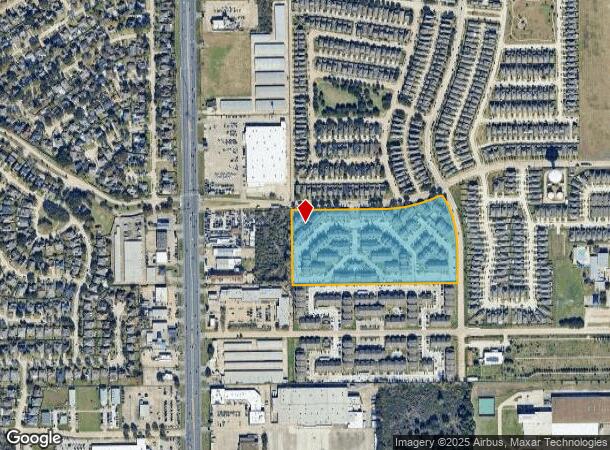 14500 Empanada Dr, Houston, TX Parcel Map