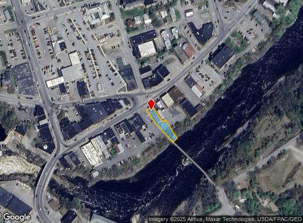127 Water St, Skowhegan, ME Parcel Map