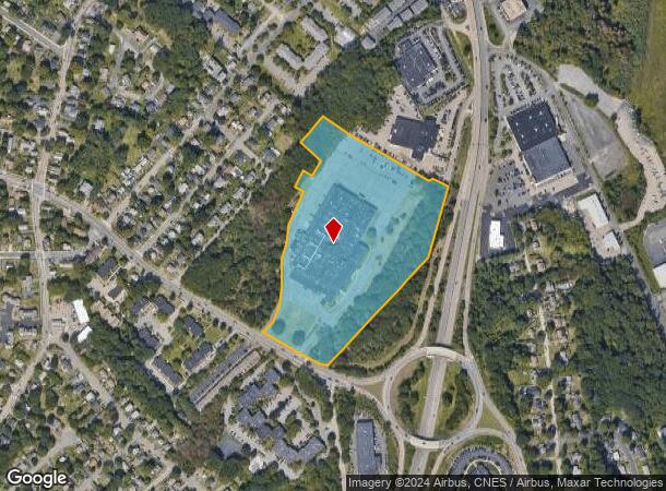  65 Nahatan St, Norwood, MA Parcel Map