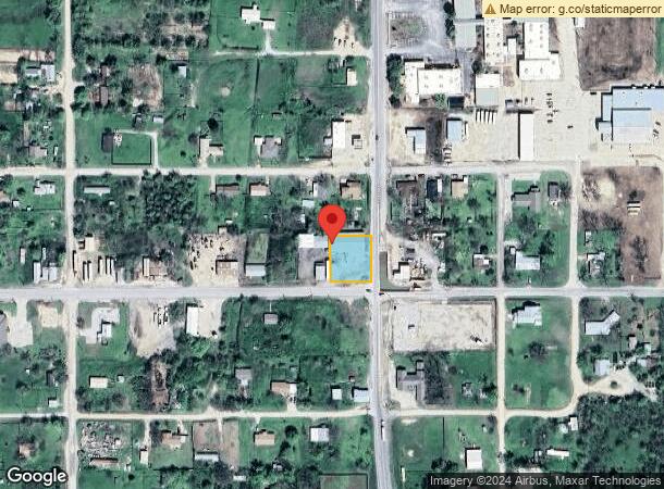  108 W Hackley St, Perrin, TX Parcel Map