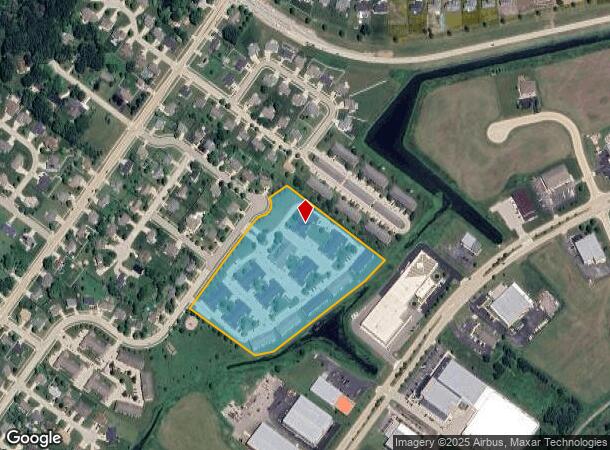 2201 Samantha St, De Pere, WI Parcel Map