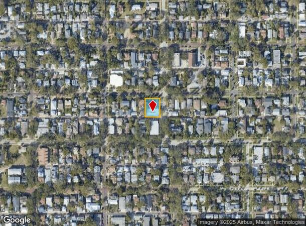  916 1St St N, Saint Petersburg, FL Parcel Map