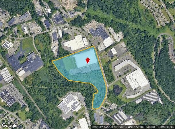  25 Shelter Rock Ln, Danbury, CT Parcel Map