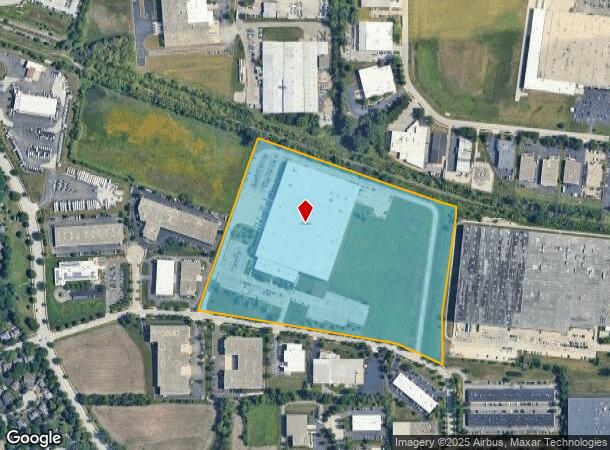 1750 Wallace Ave, Saint Charles, IL Parcel Map