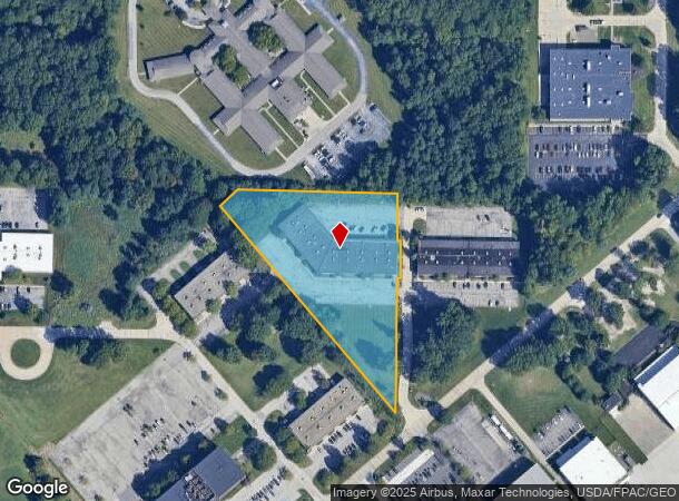 26391 Curtiss Wright Pky, Richmond Heights, OH Parcel Map