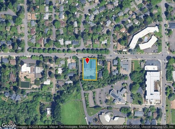  4742 Sw Vermont St, Portland, OR Parcel Map