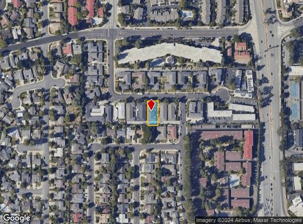  3720 Peacock Ct, Santa Clara, CA Parcel Map