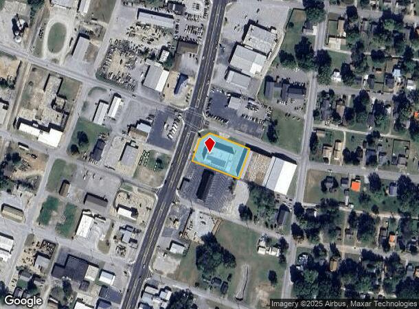 726 N Locust Ave, Lawrenceburg, TN Parcel Map