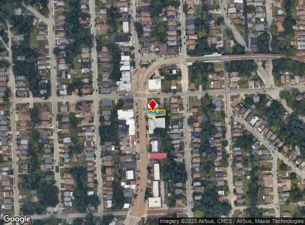  1607 Broadway Ave, Pittsburgh, PA Parcel Map