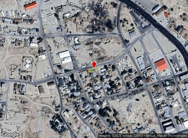  289 N Hirschler St, Tonopah, NV Parcel Map