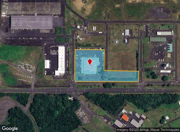 1299 Kekuanaoa St, Hilo, HI Parcel Map