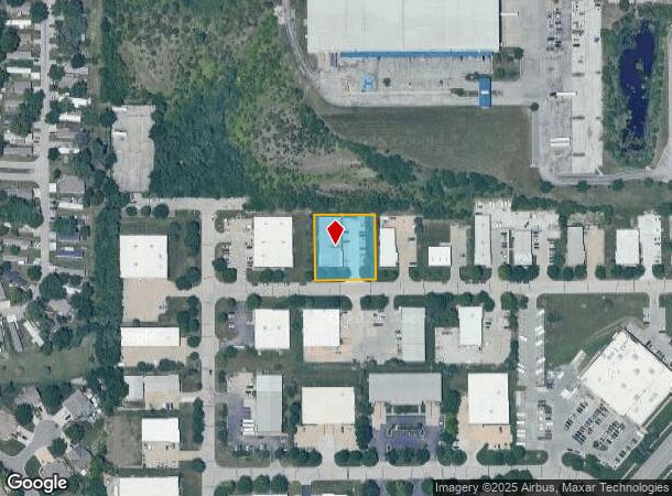 1708 E 123Rd St, Olathe, KS Parcel Map