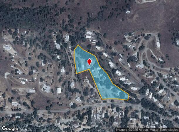  1042 Evans Rd, Wofford Heights, CA Parcel Map