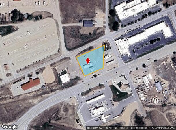 2325 W Spruce St, Rawlins, WY Parcel Map