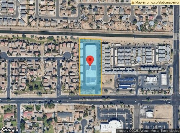  1500 E Baseline Rd, Phoenix, AZ Parcel Map