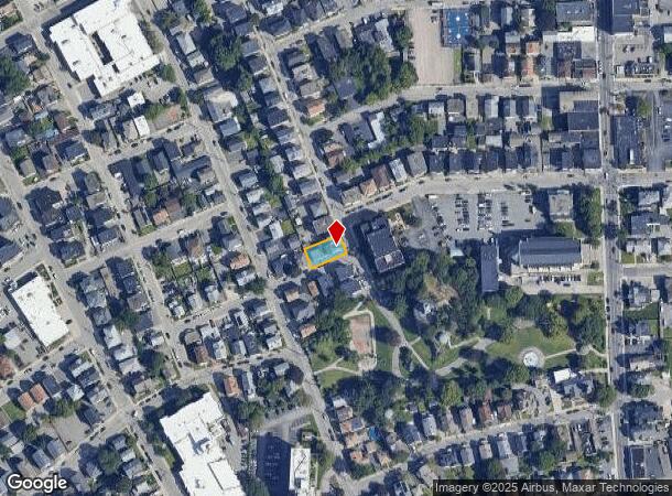  6 Fletcher St, Central Falls, RI Parcel Map