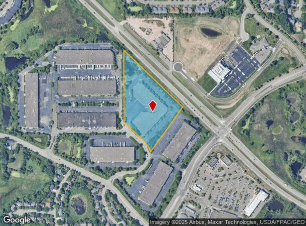 3600 Holly Ln N, Minneapolis, MN Parcel Map