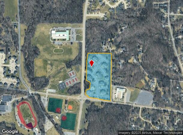 1710 N Sprigg St, Cape Girardeau, MO Parcel Map