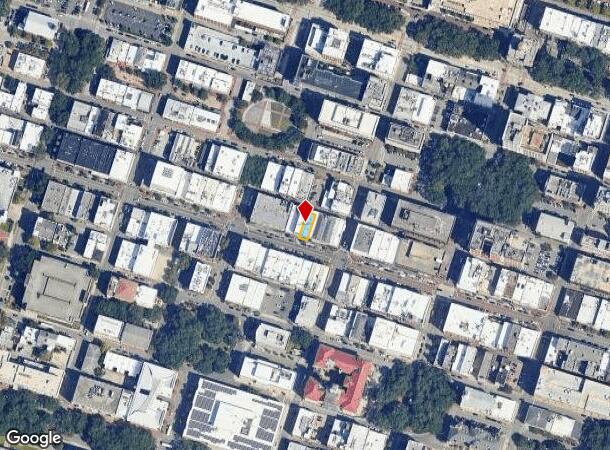110 W Broughton St, Savannah, GA Parcel Map