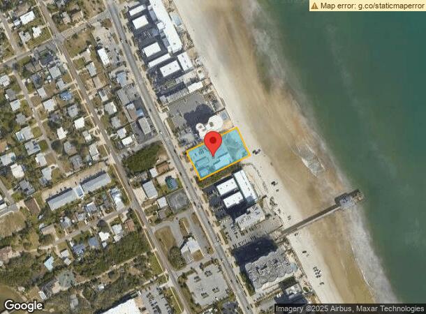  3635 S Atlantic Ave, Daytona Beach, FL Parcel Map