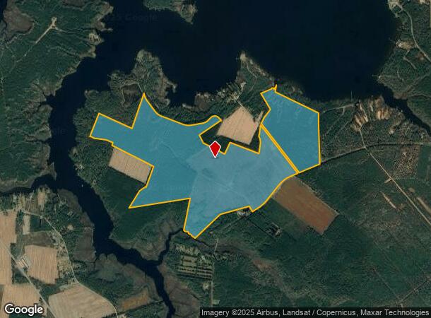 Florence Rd, Merritt, NC Parcel Map