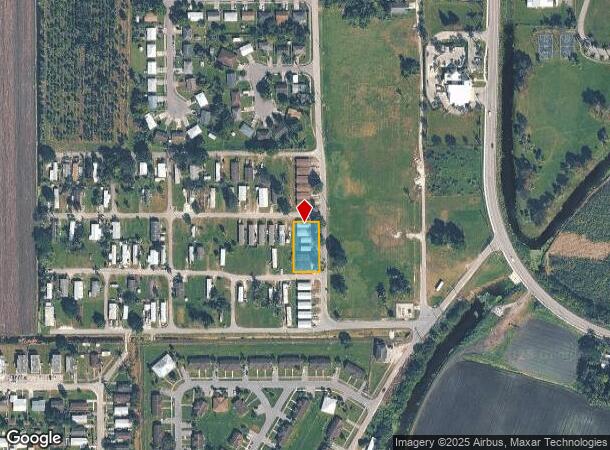  613 Amaryllis Ave, Pahokee, FL Parcel Map