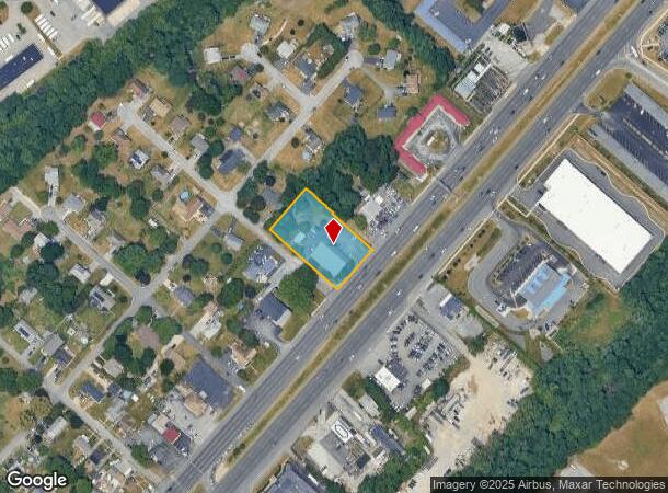  153 S Dupont Hwy, New Castle, DE Parcel Map
