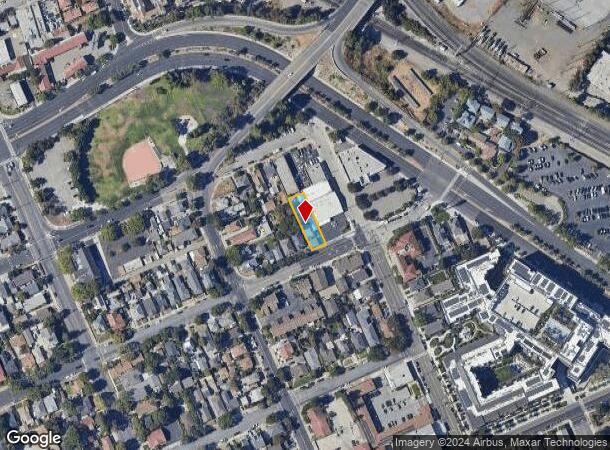  735 Harrison St, Santa Clara, CA Parcel Map