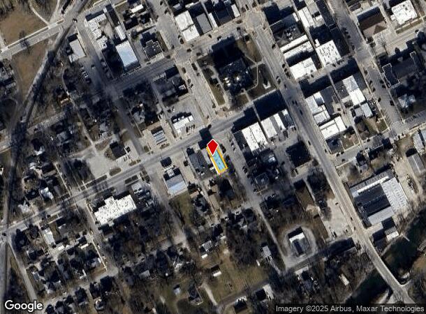  208 S Market St, Delphi, IN Parcel Map