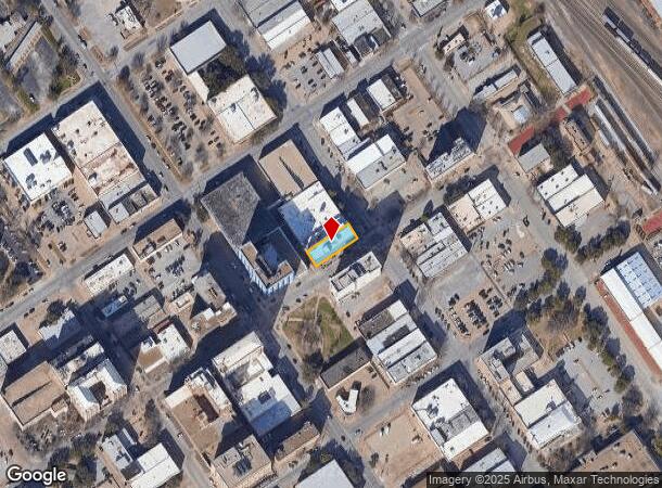  728 Indiana Ave, Wichita Falls, TX Parcel Map