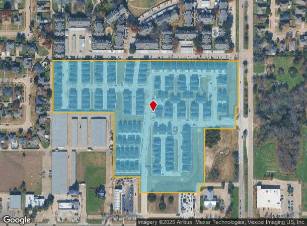  211 N Joe Wilson Rd, Cedar Hill, TX Parcel Map