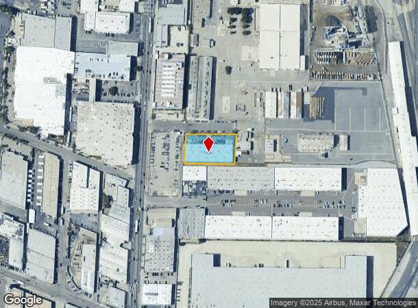  2430 E 11Th St, Los Angeles, CA Parcel Map
