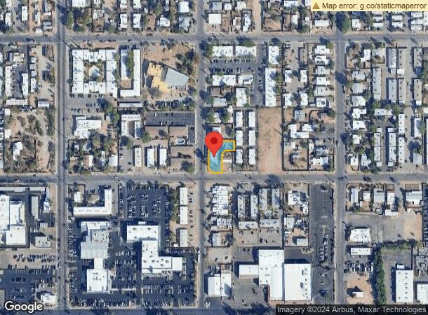  1202 N Catalina Ave, Tucson, AZ Parcel Map