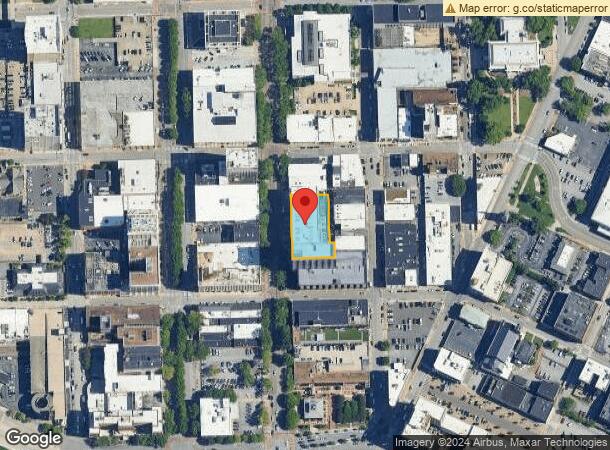  728 Market St, Chattanooga, TN Parcel Map