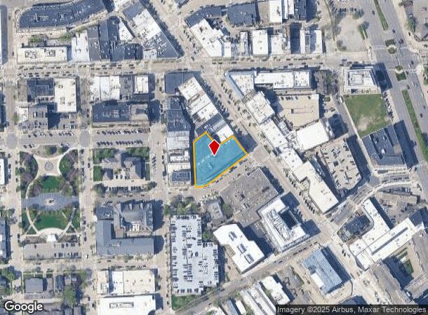 251 E Merrill St, Birmingham, MI Parcel Map