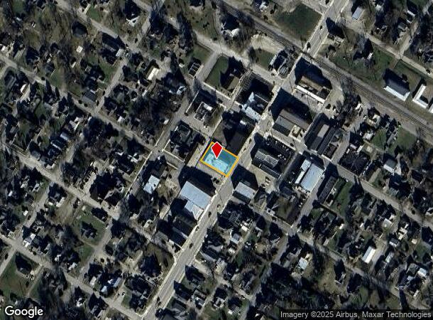  218 S Main St, Dunkirk, IN Parcel Map