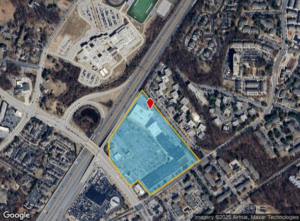 13800 Columbia Pike, Silver Spring, MD Parcel Map