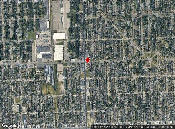  7958 Schaefer Rd, Dearborn, MI Parcel Map