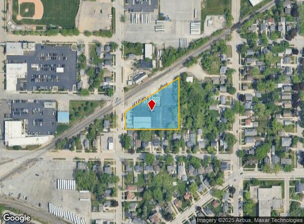 724 S Outagamie St, Appleton, WI Parcel Map