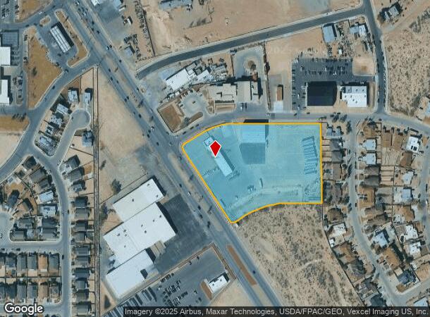 200 S Darrington Rd, El Paso, TX Parcel Map