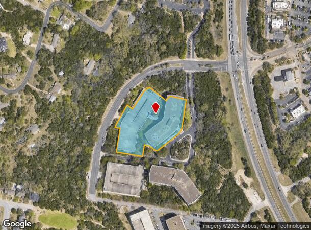 805 Las Cimas Pkwy, Austin, TX Parcel Map